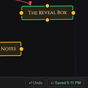 The bottom bar showing the Undo button in its active state and the Restore Points button beside it